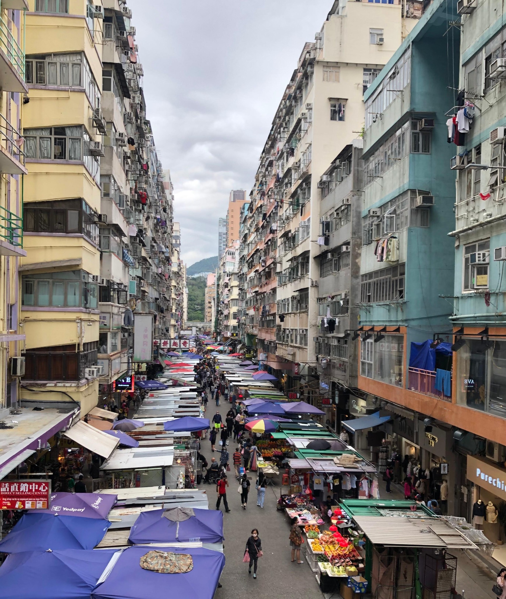 Mercato a Hong Kong